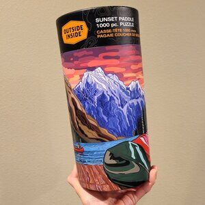 Outside Inside SUNSET PADDLE Jigsaw Puzzle 1000 pieces